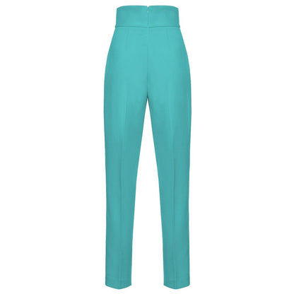 Green Polyester Jeans & Pant - The Luxe Alliance