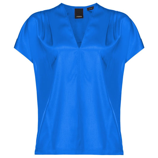 Blue Silk Sweater - The Luxe Alliance