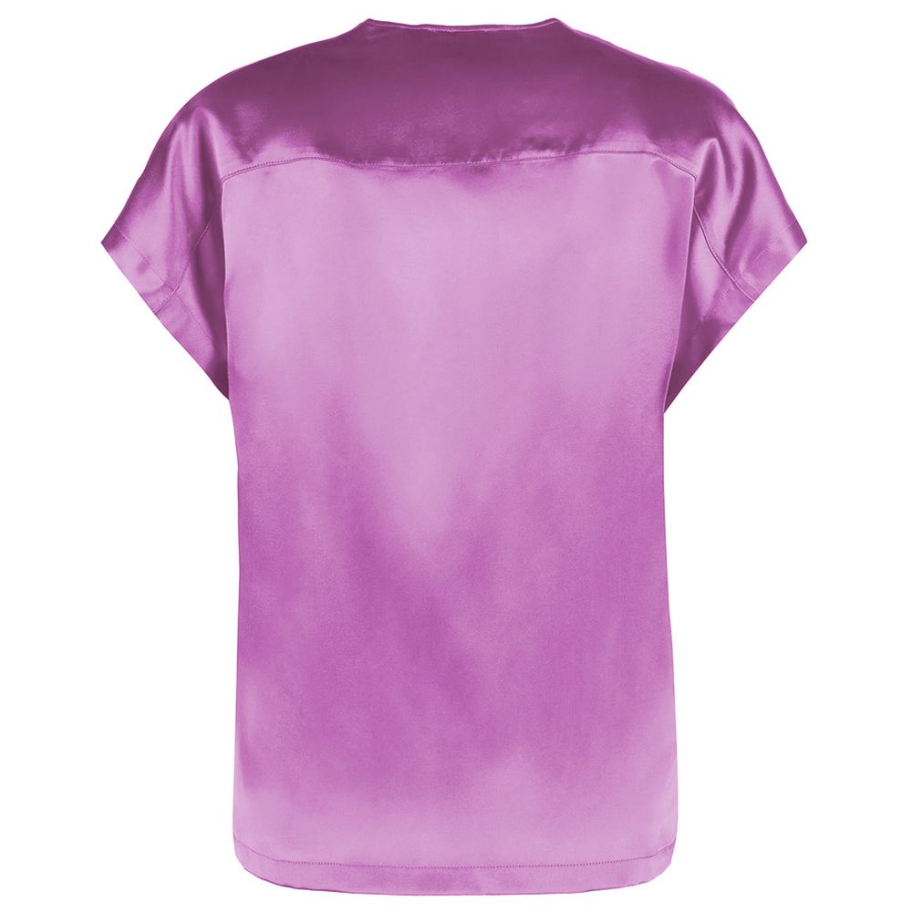 Purple Silk Sweater - The Luxe Alliance