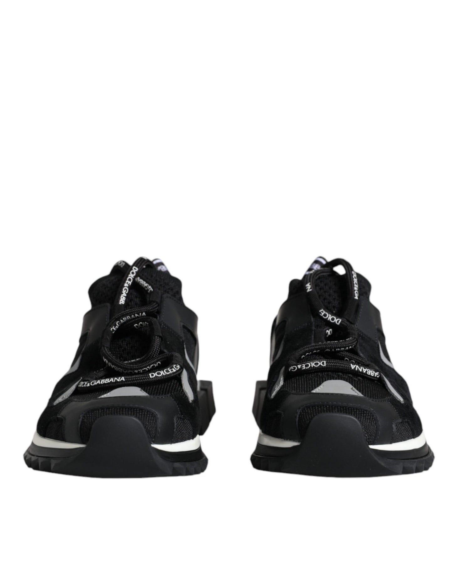  - Black Mesh Sorrento Trekking Sneakers Shoes