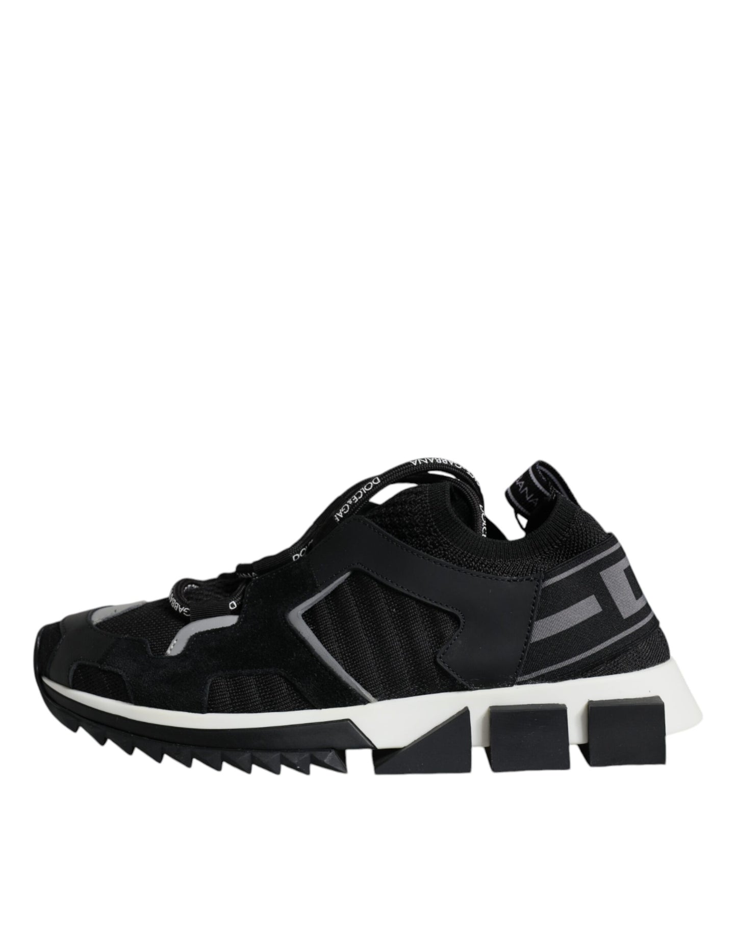  - Black Mesh Sorrento Trekking Sneakers Shoes