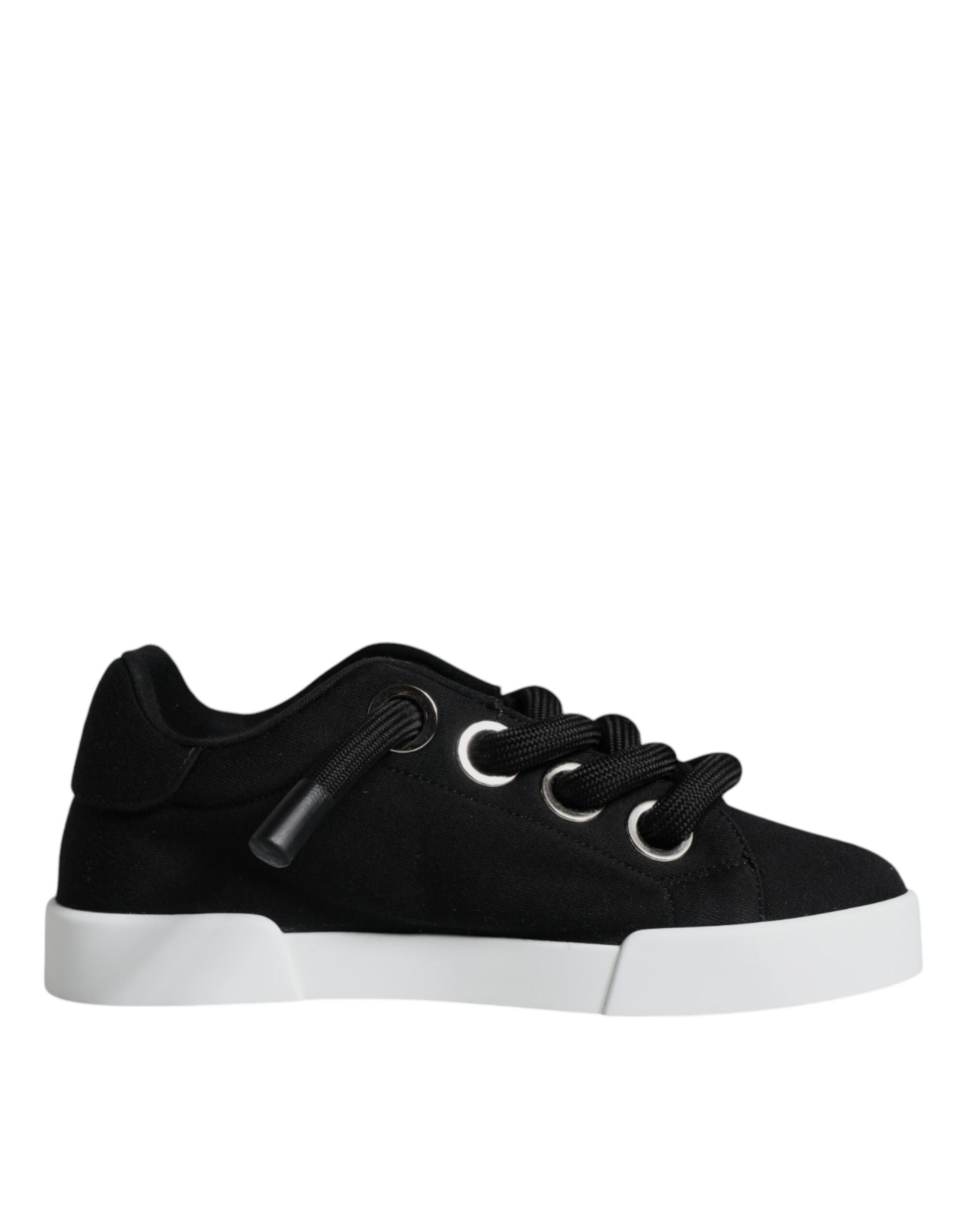 Black Portofino Low Top Sneakers – Women's