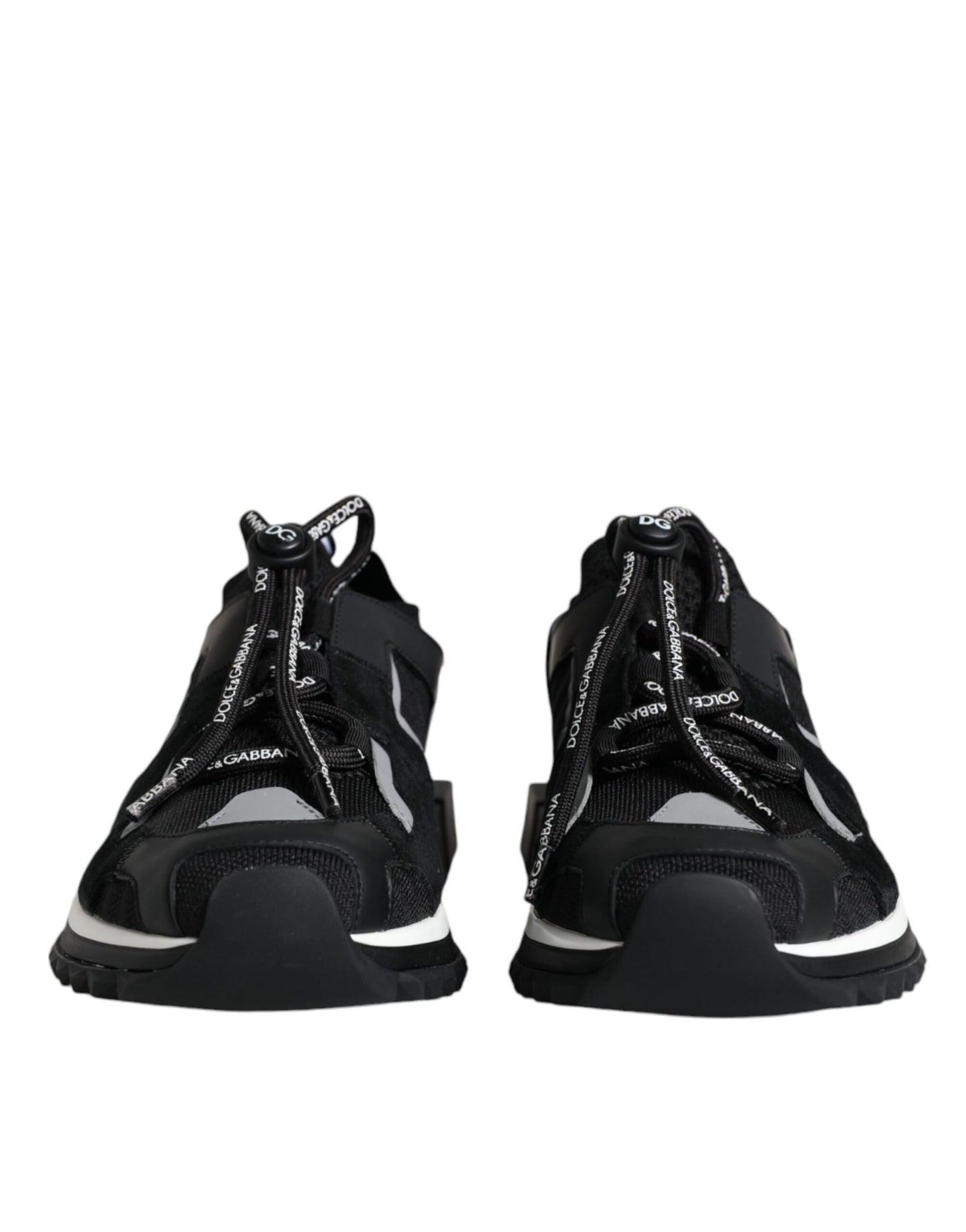  - Black Mesh Sorrento Trekking Sneakers Shoes