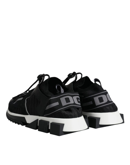  - Black Mesh Sorrento Trekking Sneakers Shoes