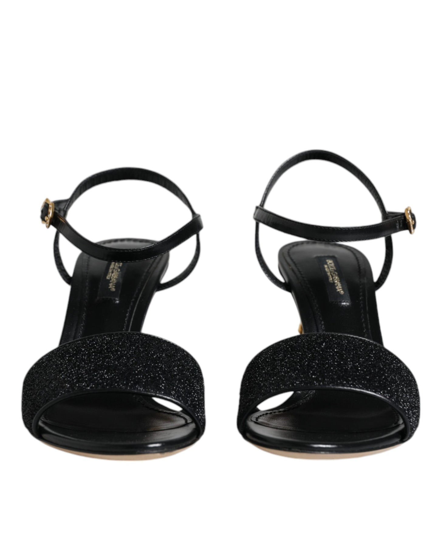  - Black KEIRA Heels Ankle Strap Sandals Shoes