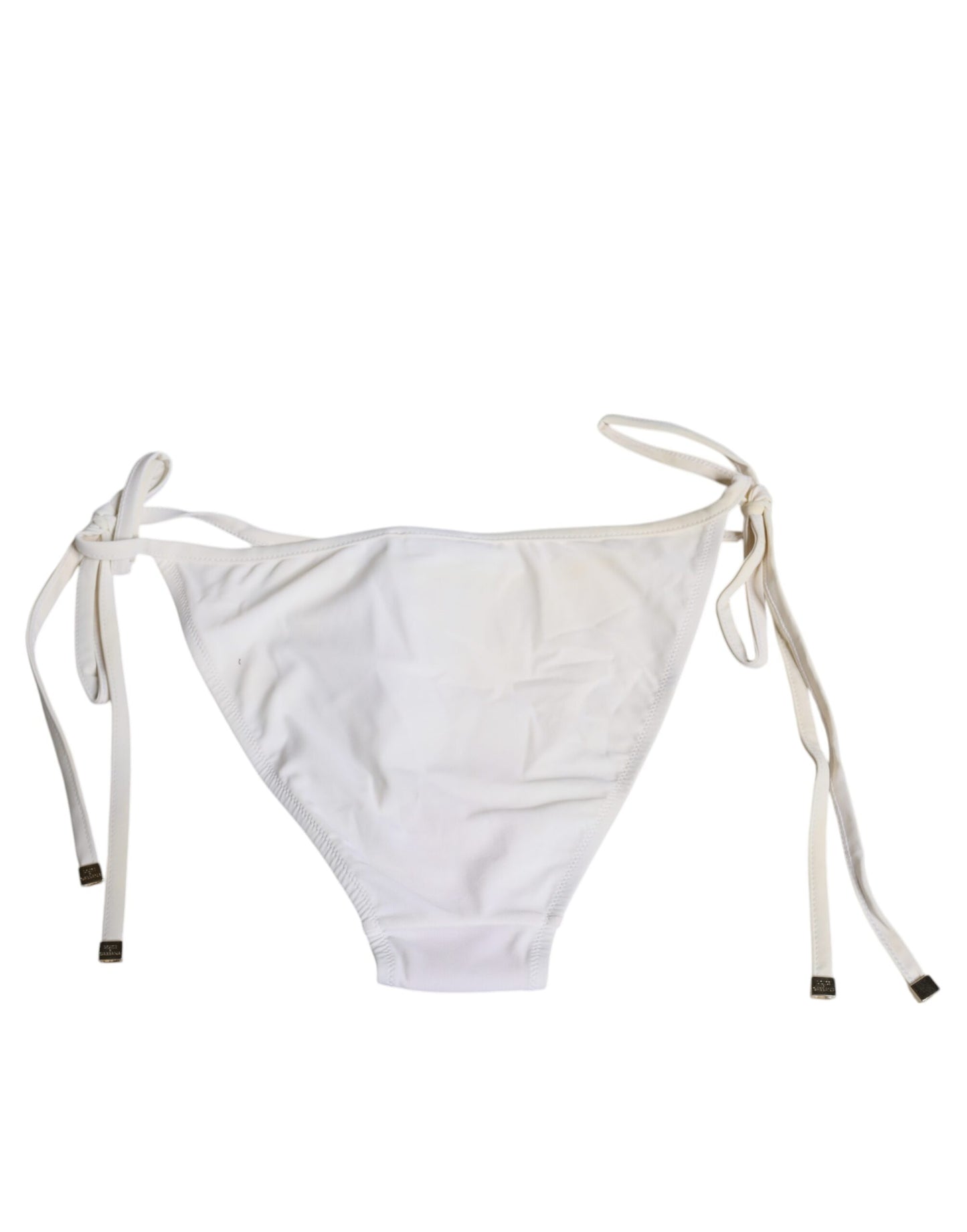  - White Nylon Bottom Beachwear Swimwear Bikini