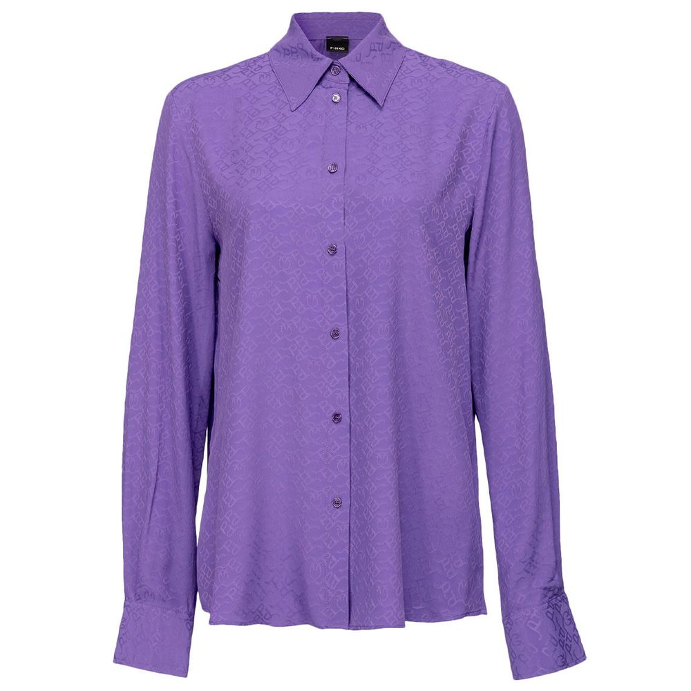 Purple Acetate Shirt - The Luxe Alliance