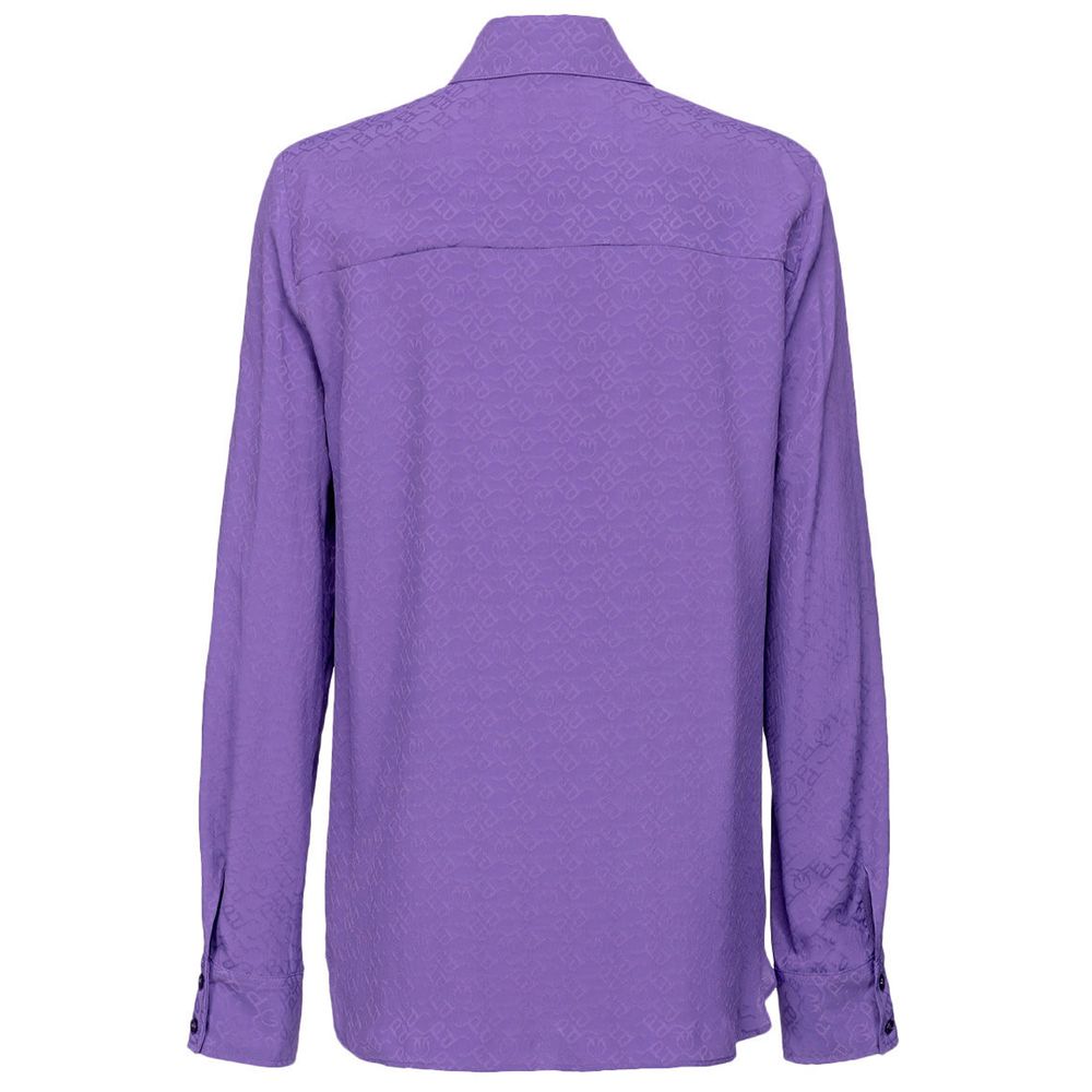 Purple Acetate Shirt - The Luxe Alliance