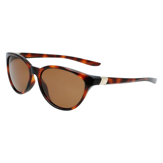 Nike Women's Brown Injected Sunglasses – Polarized Protection, 57mm