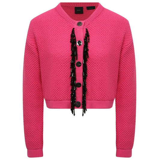 Fuchsia Cotton Sweater - The Luxe Alliance