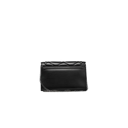 Black Polyethylene Crossbody Bag - The Luxe Alliance