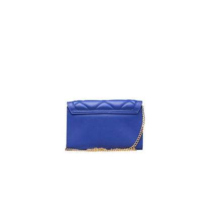 Blue Polyethylene Crossbody Bag - The Luxe Alliance