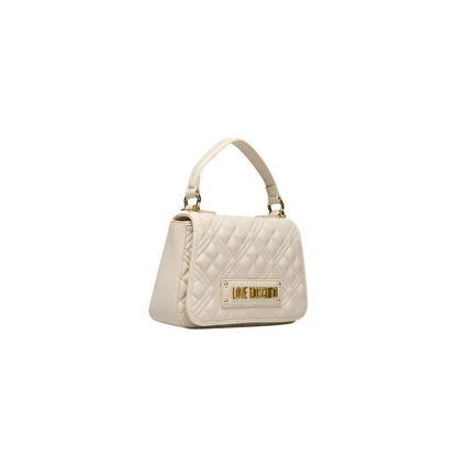 Beige Polyethylene Handbag - The Luxe Alliance