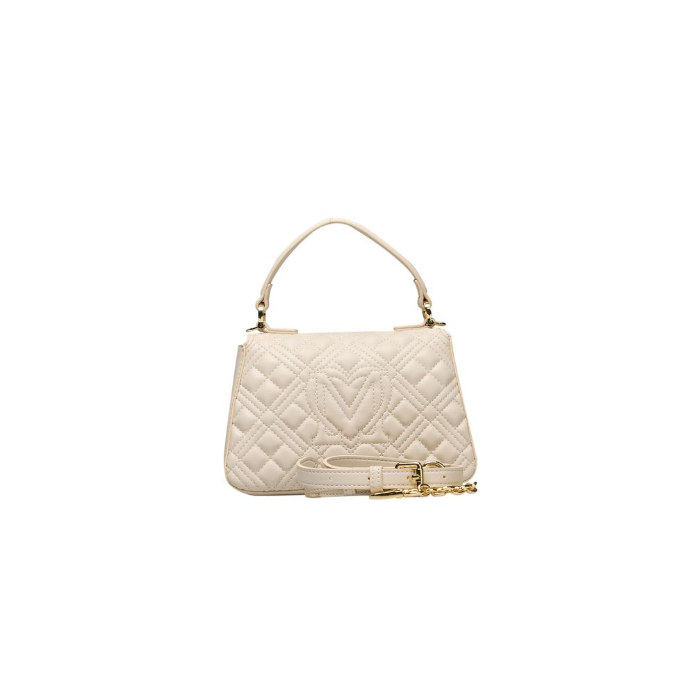 Beige Polyethylene Handbag - The Luxe Alliance