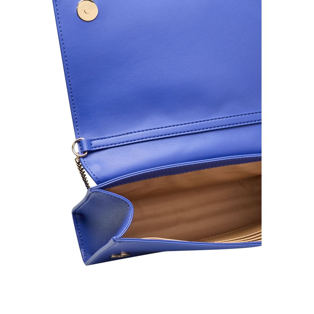 Blue Polyethylene Crossbody Bag - The Luxe Alliance