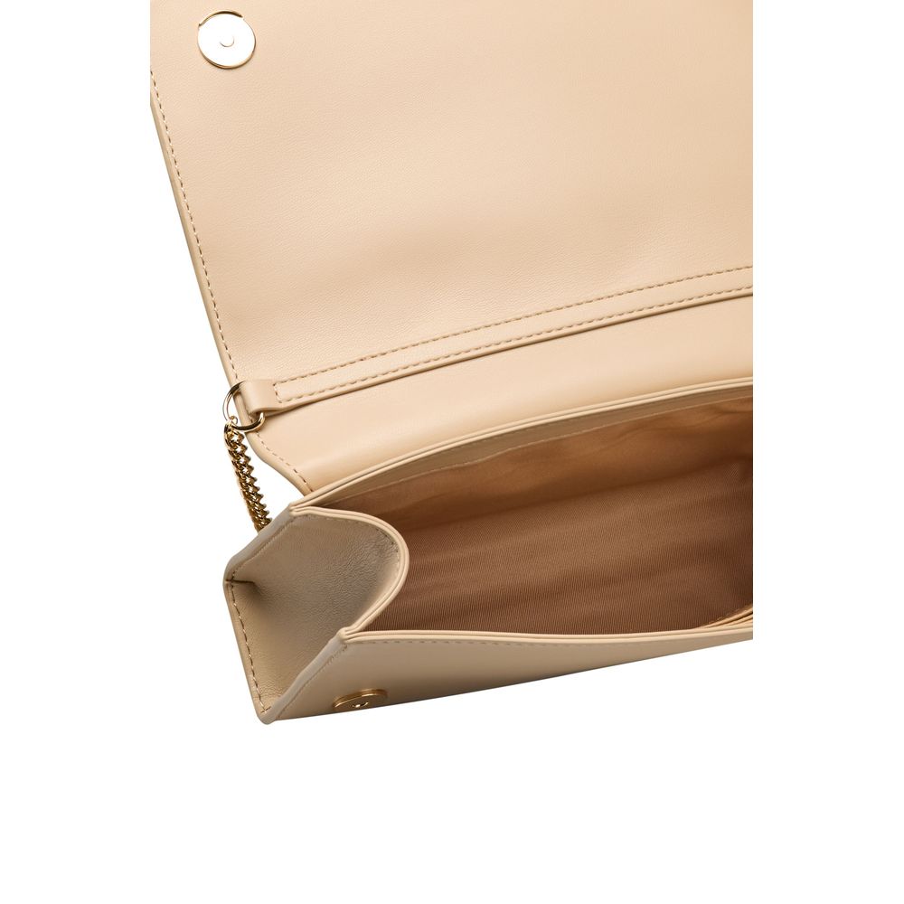 Beige Polyethylene Crossbody Bag - The Luxe Alliance