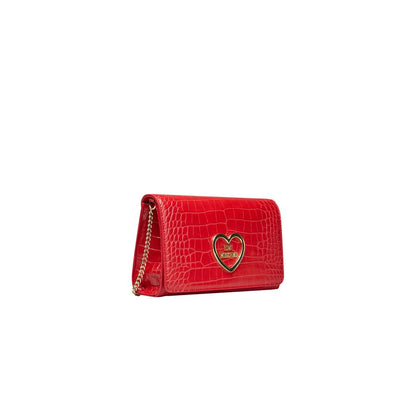 Red Polyethylene Crossbody Bag - The Luxe Alliance