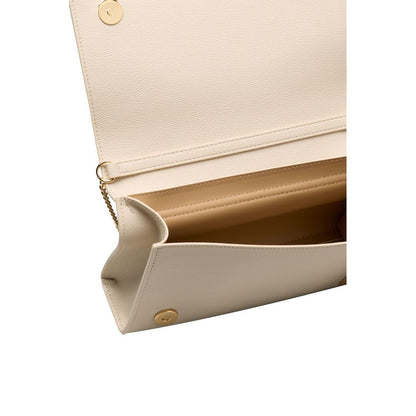 Beige Polyethylene Crossbody Bag - The Luxe Alliance