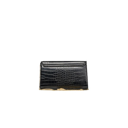 Black Polyethylene Crossbody Bag - The Luxe Alliance