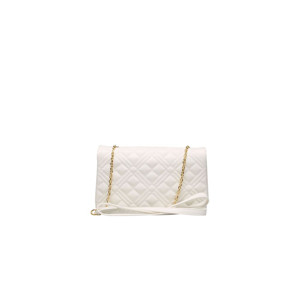 White Polyethylene Crossbody Bag - The Luxe Alliance