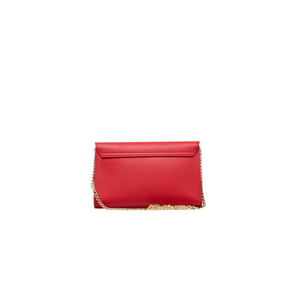 Red Polyethylene Crossbody Bag - The Luxe Alliance