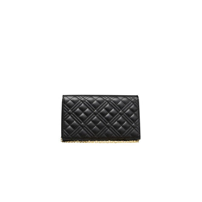 Black Polyethylene Crossbody Bag - The Luxe Alliance