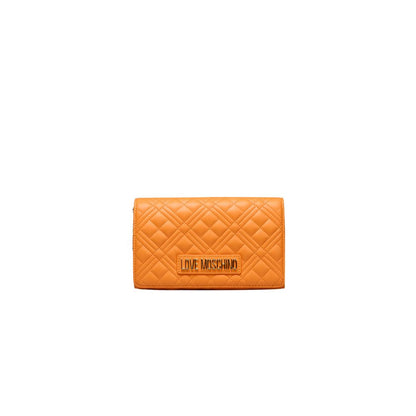 Orange Polyethylene Crossbody Bag - The Luxe Alliance