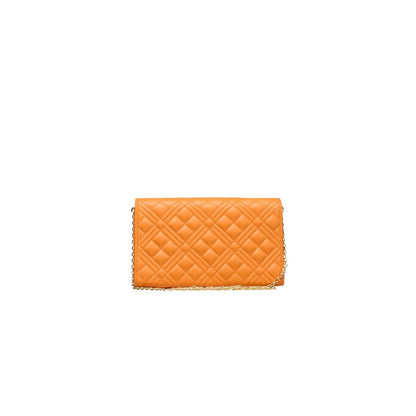 Orange Polyethylene Crossbody Bag - The Luxe Alliance