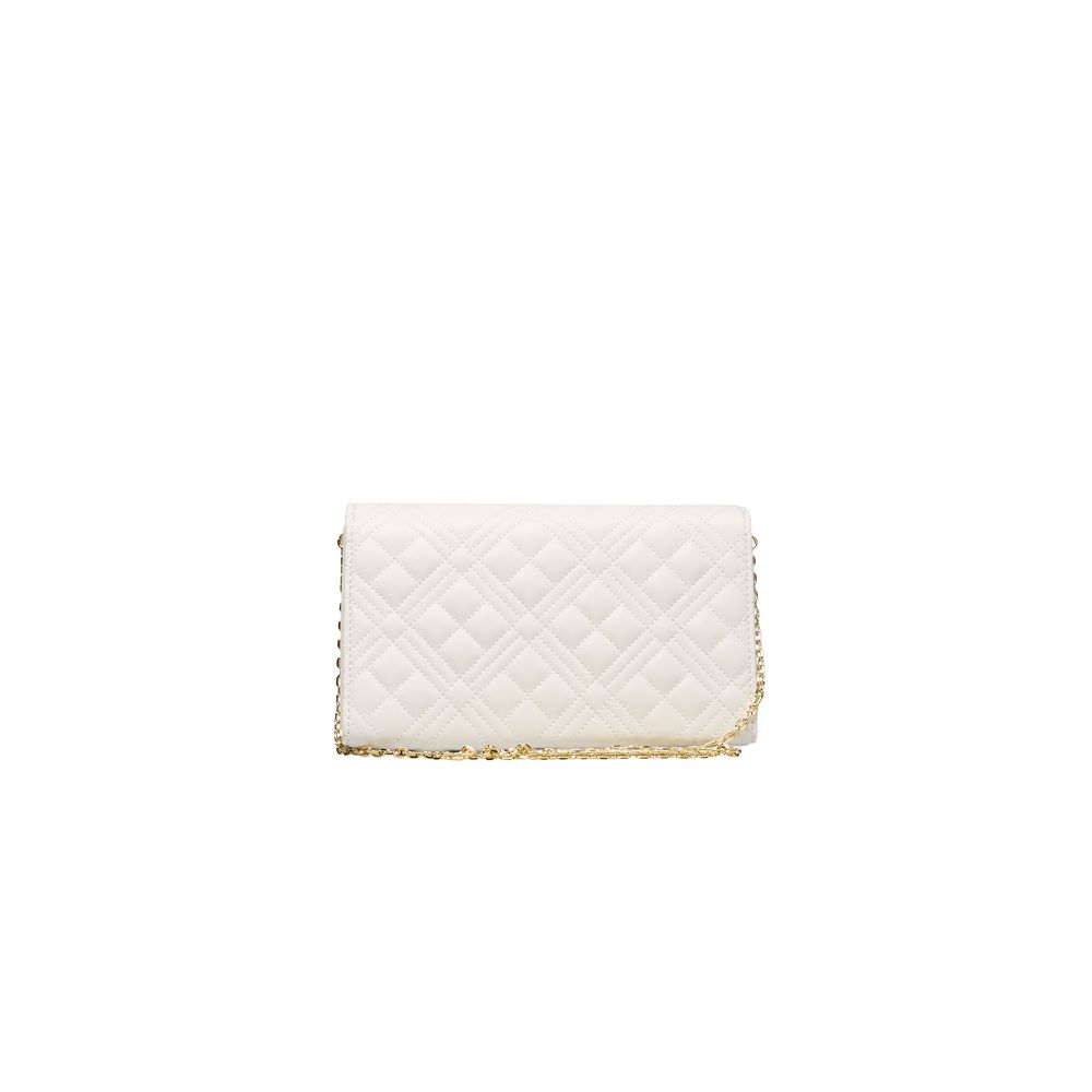  - White Polyethylene Crossbody Bag