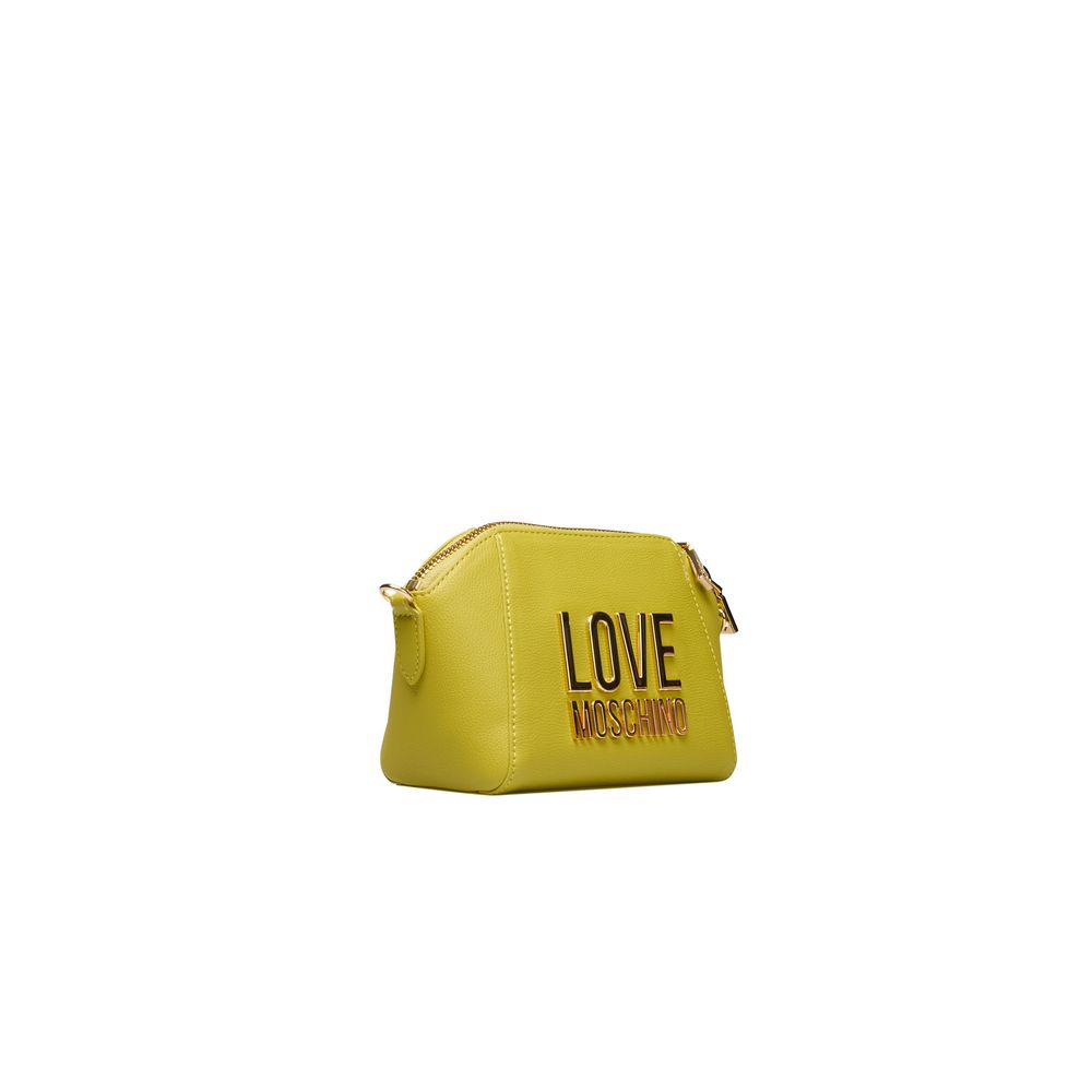 Yellow Polyethylene Crossbody Bag - The Luxe Alliance