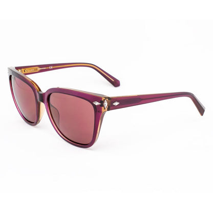  - Bordeaux Plastic Sunglasses