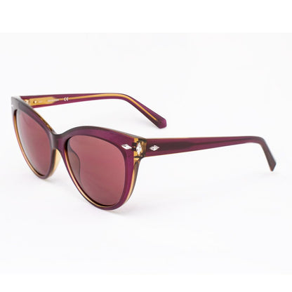  - Bordeaux Plastic Sunglasses