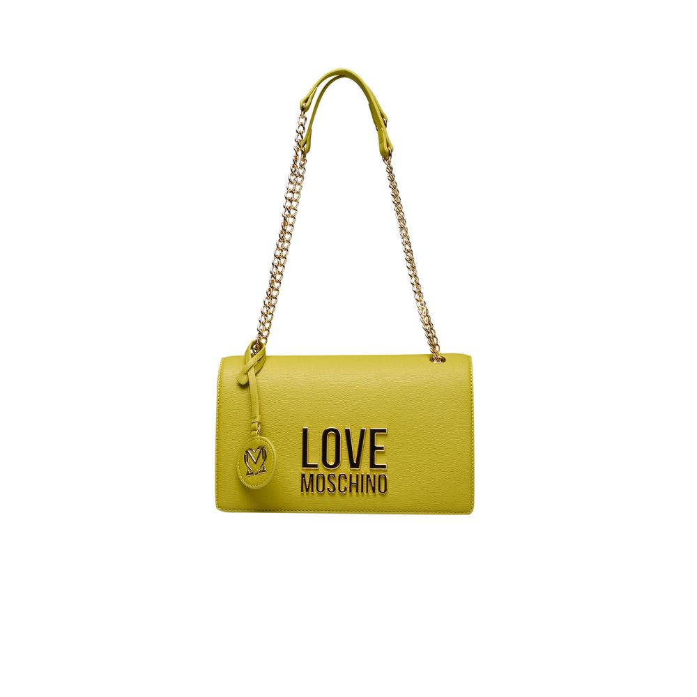 Yellow Polyethylene Crossbody Bag - The Luxe Alliance