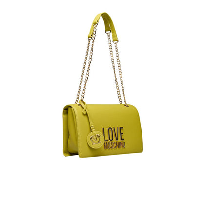 Yellow Polyethylene Crossbody Bag - The Luxe Alliance