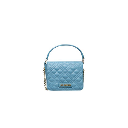 Light Blue Polyethylene Handbag - The Luxe Alliance