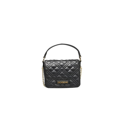 Black Polyethylene Handbag - The Luxe Alliance