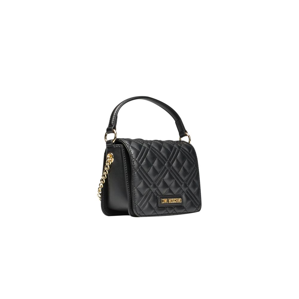 Black Polyethylene Handbag - The Luxe Alliance