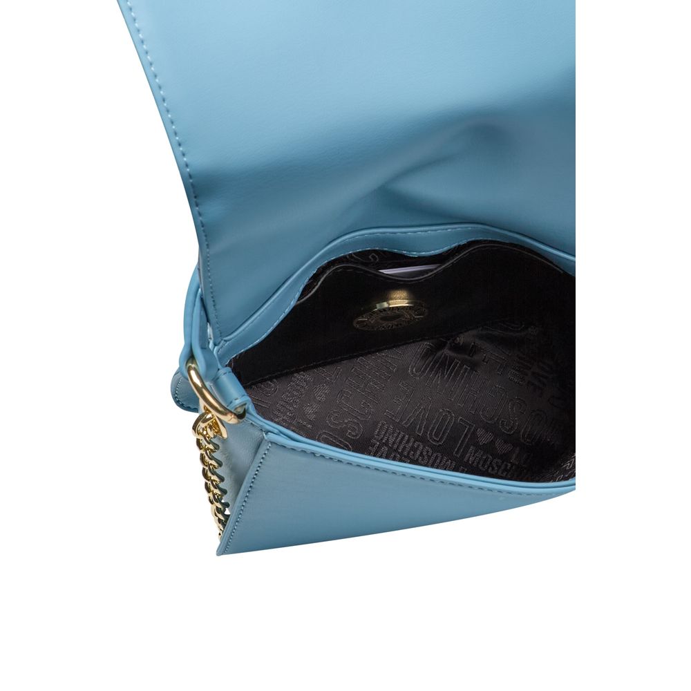 Light Blue Polyethylene Handbag - The Luxe Alliance