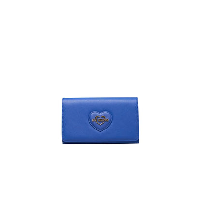 Blue Polyethylene Crossbody Bag - The Luxe Alliance