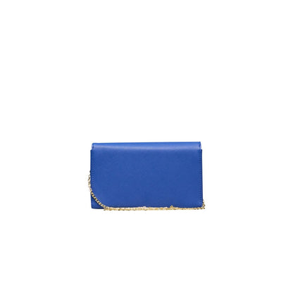 Blue Polyethylene Crossbody Bag - The Luxe Alliance