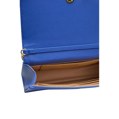 Blue Polyethylene Crossbody Bag - The Luxe Alliance