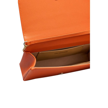 Orange Polyethylene Crossbody Bag - The Luxe Alliance