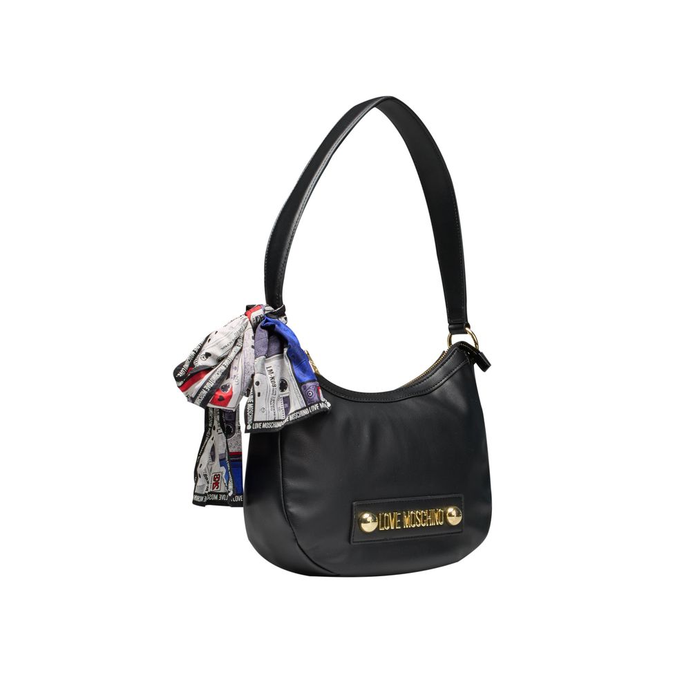 Black Polyethylene Handbag - The Luxe Alliance