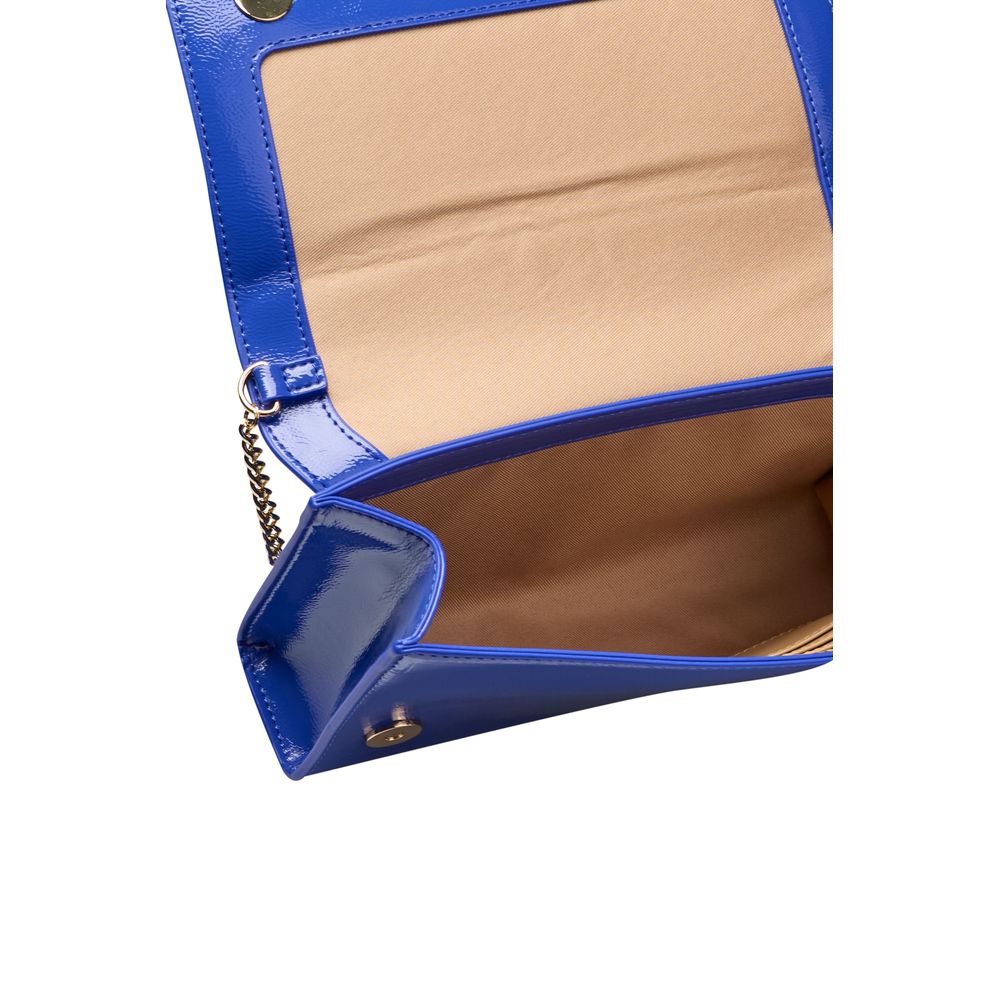 Blue Polyethylene Crossbody Bag - The Luxe Alliance