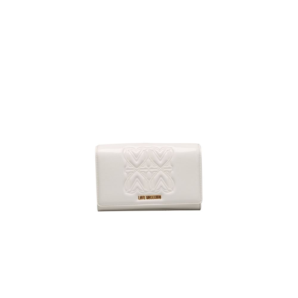 White Polyethylene Crossbody Bag - The Luxe Alliance