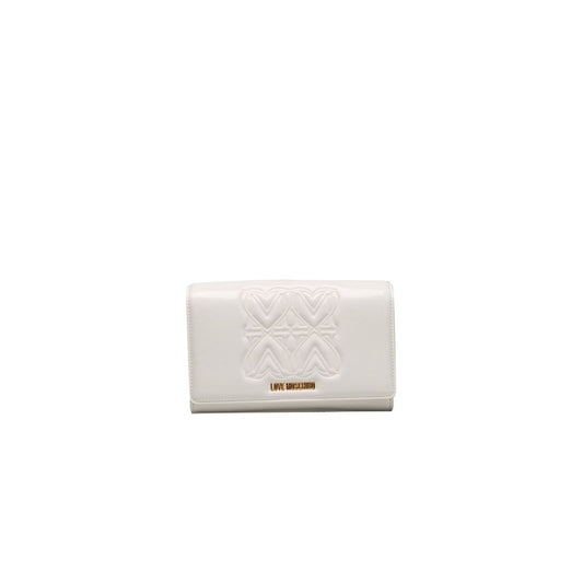 White Polyethylene Crossbody Bag - The Luxe Alliance