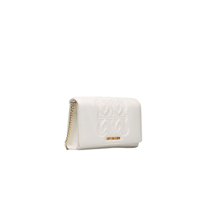 White Polyethylene Crossbody Bag - The Luxe Alliance