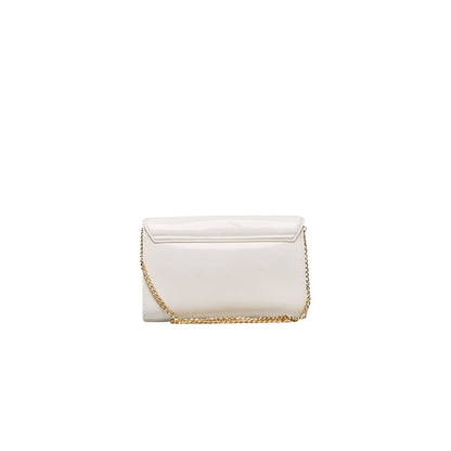 White Polyethylene Crossbody Bag - The Luxe Alliance