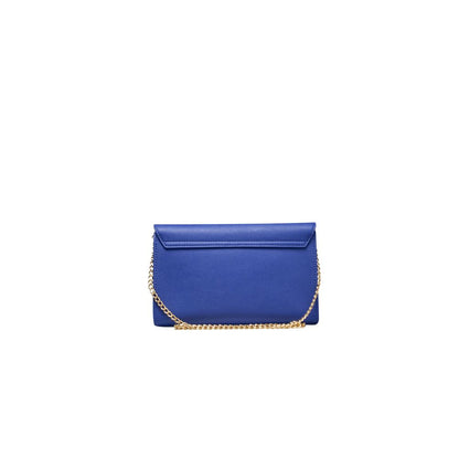 Blue Polyethylene Crossbody Bag - The Luxe Alliance