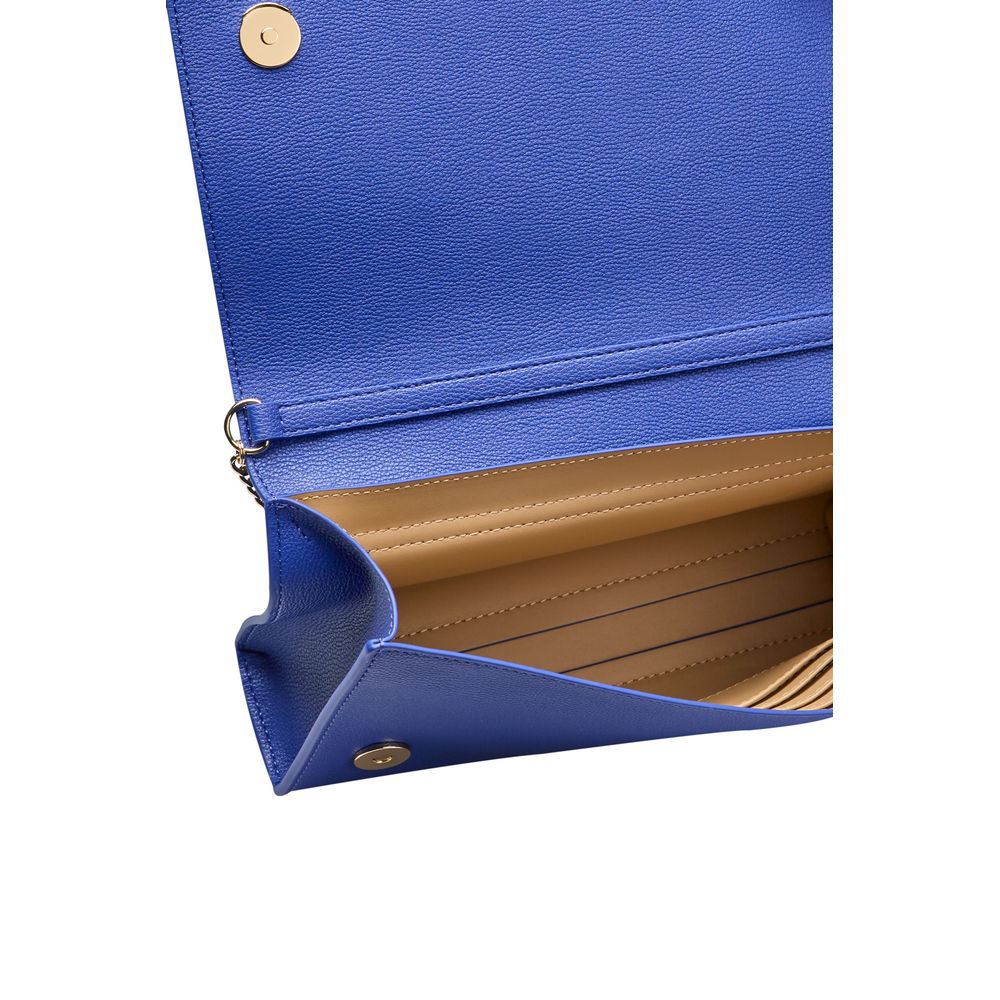 Blue Polyethylene Crossbody Bag - The Luxe Alliance